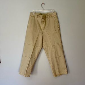 ASOS tan cropped cargo pants size 30